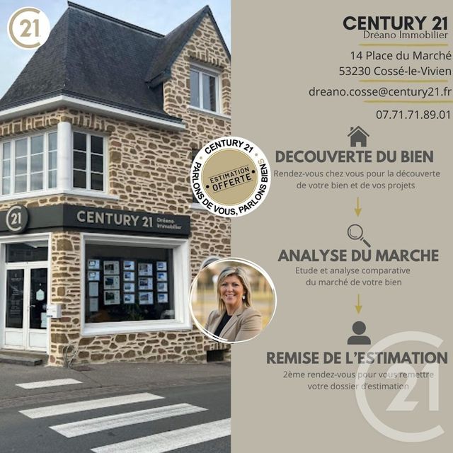 Maison &agrave; vendre - 6 pi&egrave;ces - 144 m2 - Le Pertre - 35 - BRETAGNE