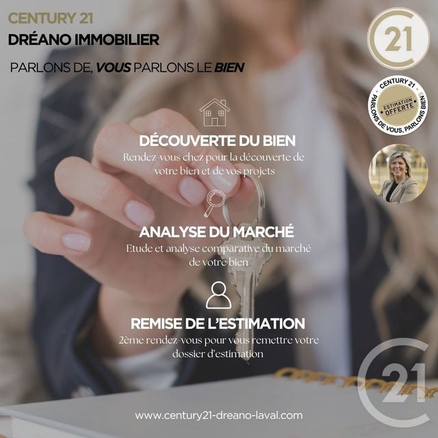 Maison &agrave; vendre - 7 pi&egrave;ces - 93 m2 - Cosse Le Vivien - 53 - PAYS-DE-LOIRE