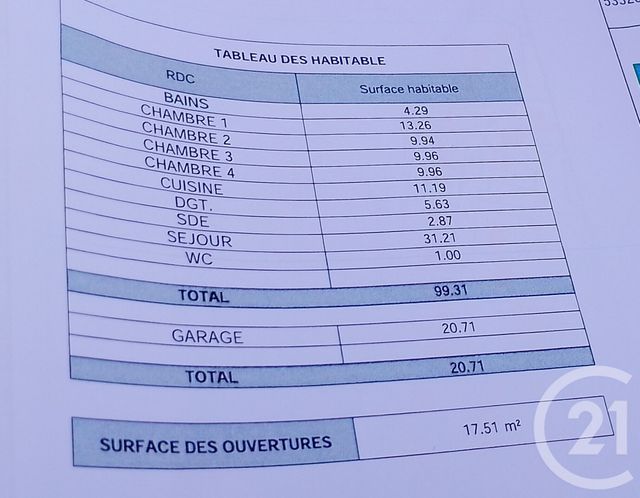 Maison &agrave; vendre - 6 pi&egrave;ces - 101 m2 - Nuille Sur Vicoin - 53 - PAYS-DE-LOIRE