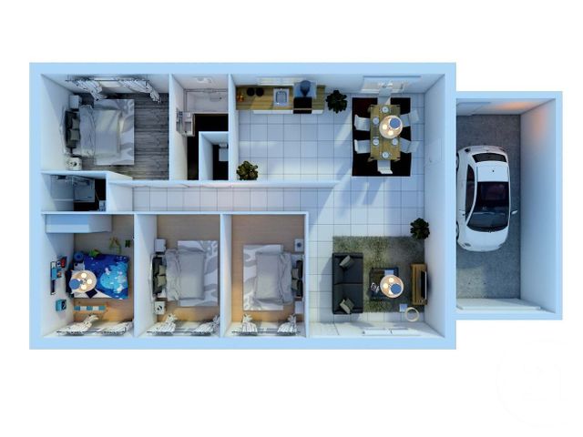 Maison &agrave; vendre - 6 pi&egrave;ces - 101 m2 - Nuille Sur Vicoin - 53 - PAYS-DE-LOIRE