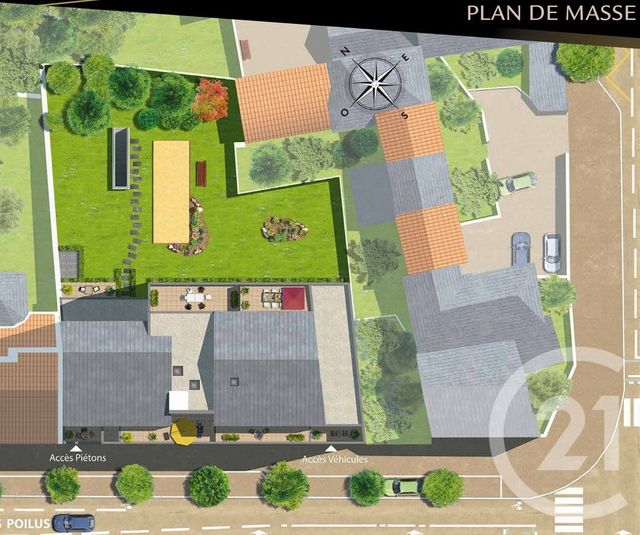 Appartement Studio à vendre - 1 pièce - 30,09 m2 - Nantes - 44 - PAYS-DE-LOIRE