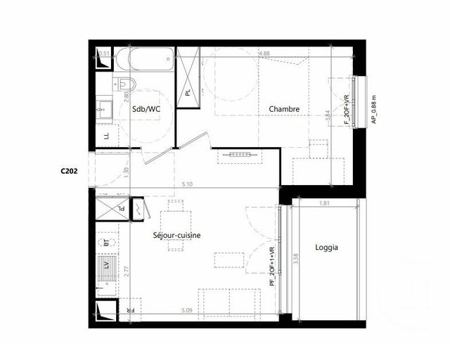 appartement - VILLENAVE D ORNON - 33