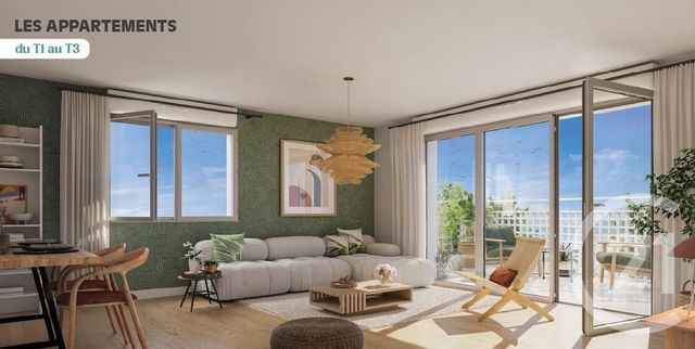 Appartement F2 à vendre - 2 pièces - 45,04 m2 - Villenave D Ornon - 33 - AQUITAINE