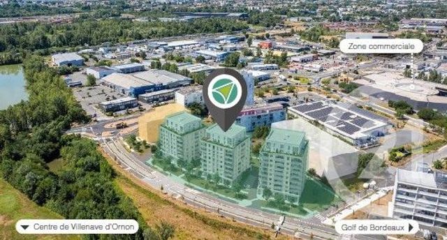 Appartement F2 à vendre - 2 pièces - 45,04 m2 - Villenave D Ornon - 33 - AQUITAINE