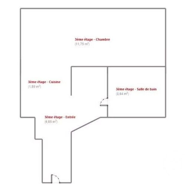 Appartement Studio &agrave; vendre - 1 pi&egrave;ce - 25 m2 - Malakoff - 92 - ILE-DE-FRANCE