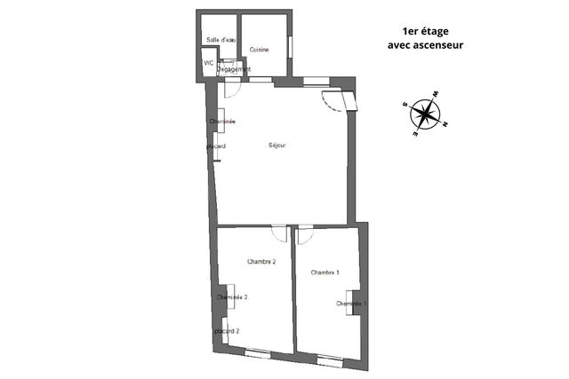 Appartement T4 &agrave; vendre - 3 pi&egrave;ces - 81 m2 - Paris - 75006 - ILE-DE-FRANCE