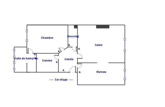 Appartement T3 &agrave; vendre - 3 pi&egrave;ces - 47 m2 - Paris - 75007 - ILE-DE-FRANCE