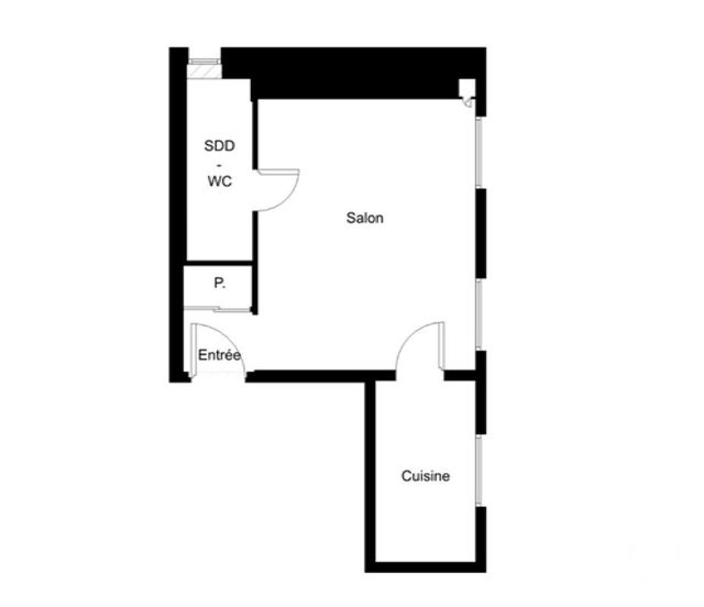 Appartement F1 &agrave; vendre - 1 pi&egrave;ce - 20 m2 - Paris - 75006 - ILE-DE-FRANCE