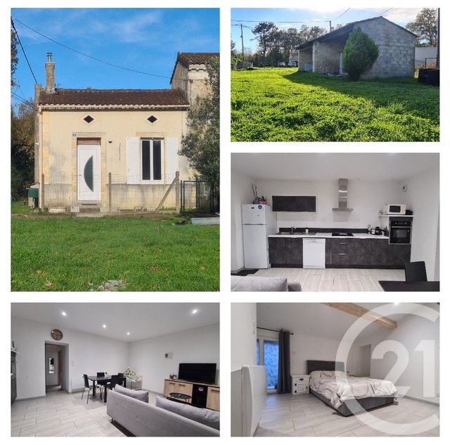 Maison à vendre - 2 pièces - 49,74 m2 - Vertheuil - 33 - AQUITAINE