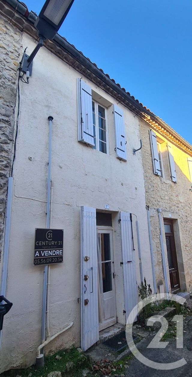 Maison &agrave; vendre - 2 pi&egrave;ces - 54,22 m2 - St Sauveur - 33 - AQUITAINE