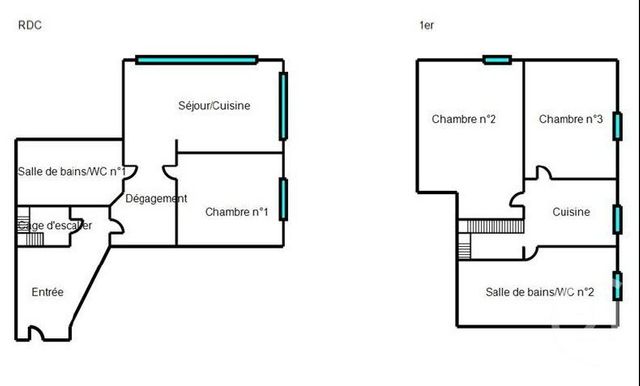 Appartement Duplex &agrave; vendre - 4 pi&egrave;ces - 93,43 m2 - Ornans - 25 - FRANCHE-COMTE