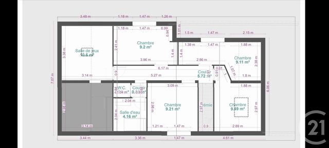 Maison à louer - 7 pièces - 109,09 m2 - St Medard En Jalles - 33 - AQUITAINE