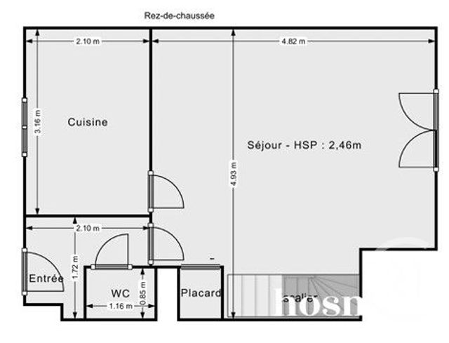 Maison &agrave; louer - 3 pi&egrave;ces - 60 m2 - Le Haillan - 33 - AQUITAINE