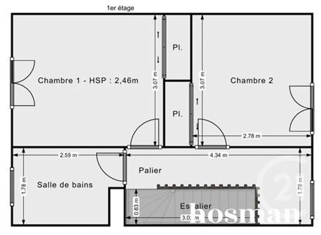 Maison &agrave; louer - 3 pi&egrave;ces - 60 m2 - Le Haillan - 33 - AQUITAINE