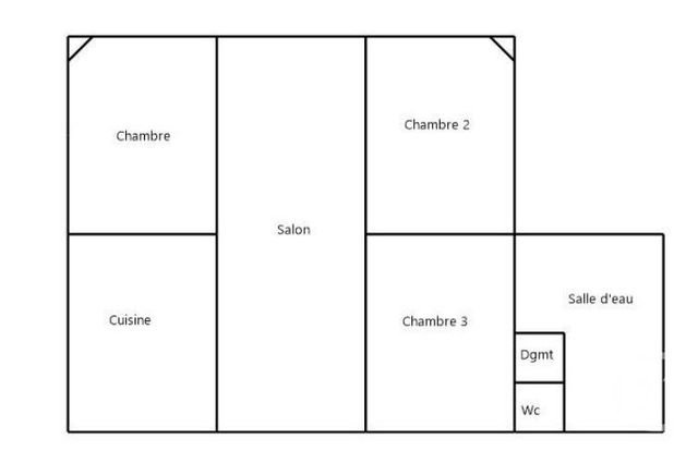 Maison &agrave; louer - 4 pi&egrave;ces - 82,02 m2 - Saumos - 33 - AQUITAINE