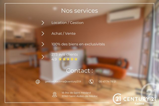 Appartement F4 &agrave; louer - 4 pi&egrave;ces - 65,82 m2 - Bordeaux - 33 - AQUITAINE