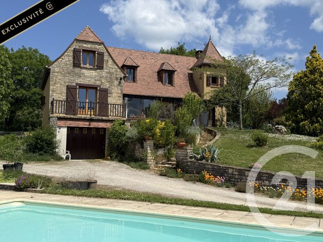 Maison à vendre - 7 pièces - 155 m2 - St Projet - 46 - MIDI-PYRENEES