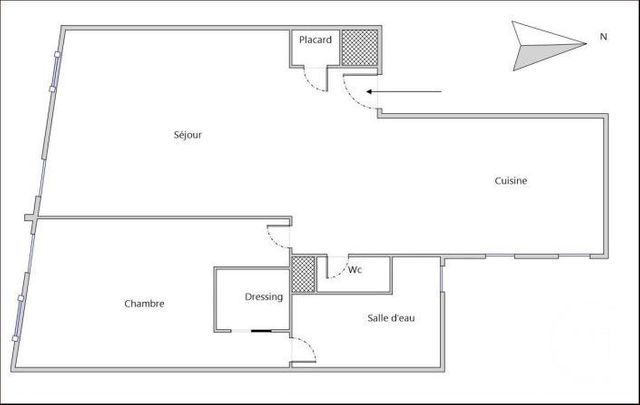 Appartement F2 &agrave; vendre - 2 pi&egrave;ces - 57 m2 - Marseille - 13005 - PROVENCE-ALPES-COTE-D-AZUR