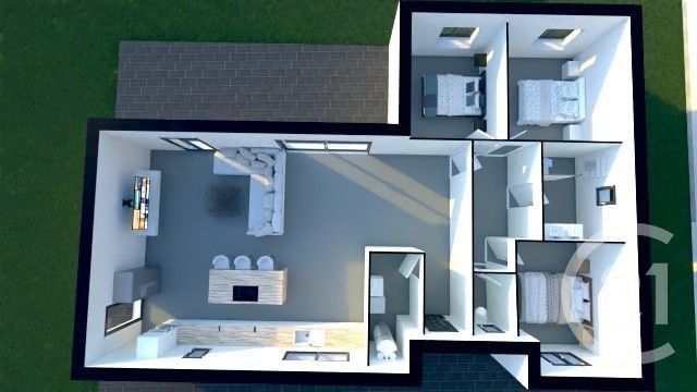 Maison &agrave; vendre - 4 pi&egrave;ces - 120 m2 - Labastide St Pierre - 82 - MIDI-PYRENEES