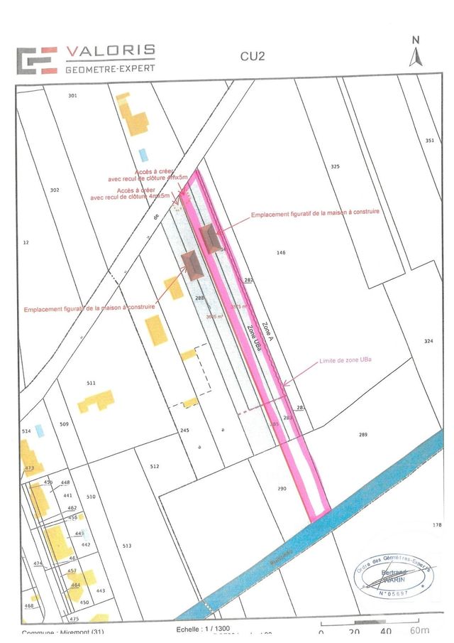 Terrain &agrave; vendre - 3575 m2 - Miremont - 31 - MIDI-PYRENEES