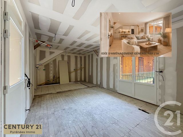 Appartement T3 &agrave; vendre - 3 pi&egrave;ces - 56,60 m2 - Bagneres De Luchon - 31 - MIDI-PYRENEES
