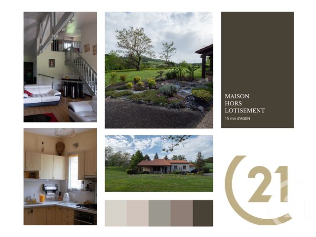 maison - ST HILAIRE DE LUSIGNAN - 47