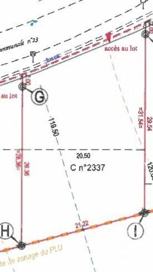 Terrain &agrave; vendre - 611 m2 - Plouagat - 22 - BRETAGNE