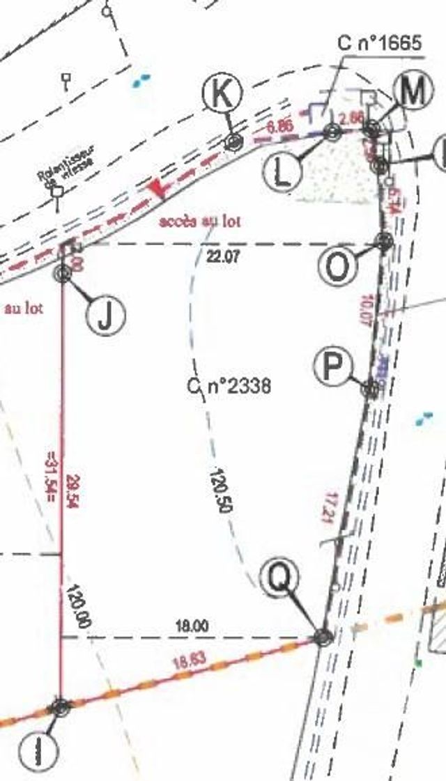 Terrain &agrave; vendre - 699 m2 - Plouagat - 22 - BRETAGNE
