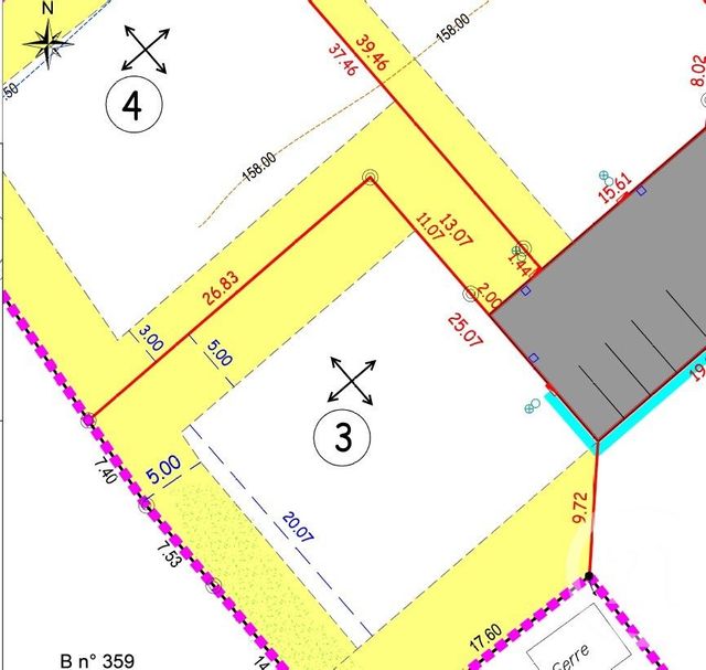 Terrain &agrave; vendre - 847 m2 - Lanrodec - 22 - BRETAGNE