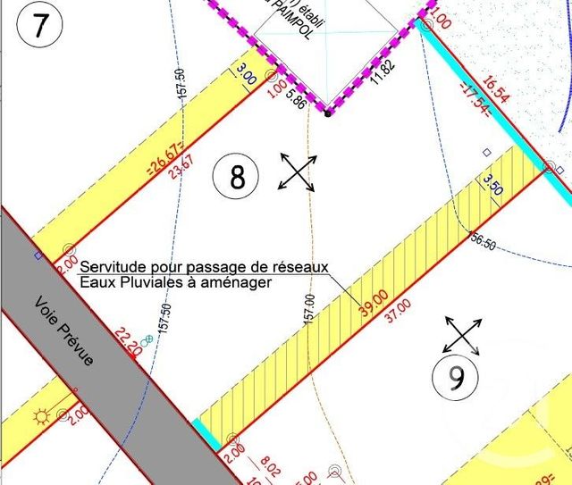 Terrain &agrave; vendre - 802 m2 - Lanrodec - 22 - BRETAGNE