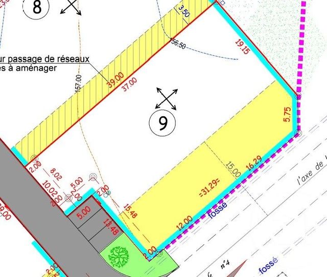 Terrain &agrave; vendre - 844 m2 - Lanrodec - 22 - BRETAGNE