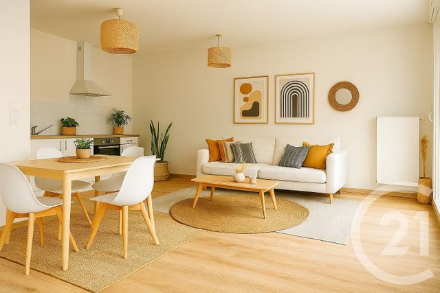 Appartement F3 à vendre - 3 pièces - 61 m2 - Lyon - 69007 - RHONE-ALPES