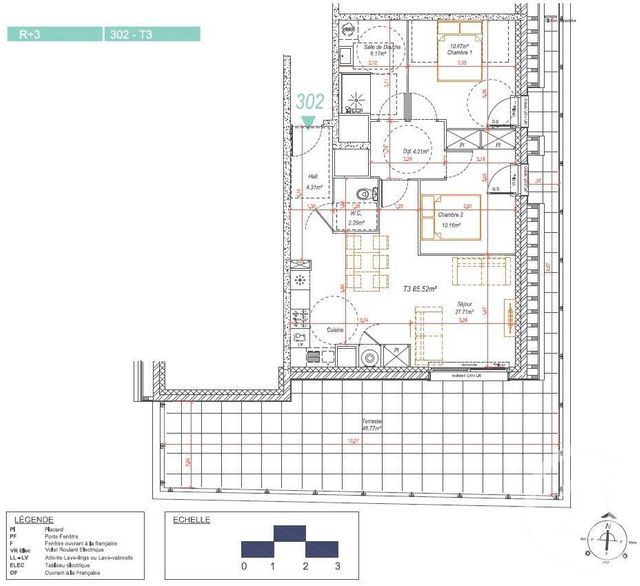 Appartement F3 &agrave; vendre - 4 pi&egrave;ces - 65 m2 - Fort Mahon Plage - 80 - PICARDIE