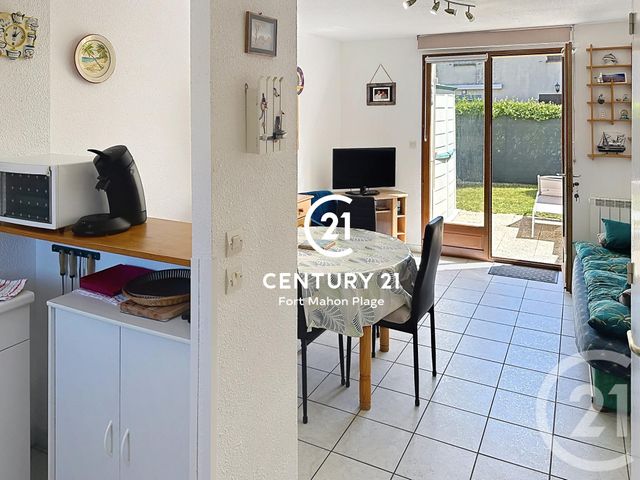 Maison &agrave; vendre - 3 pi&egrave;ces - 37 m2 - Fort Mahon Plage - 80 - PICARDIE