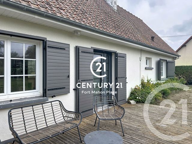 Maison &agrave; vendre - 5 pi&egrave;ces - 111,69 m2 - Fort Mahon Plage - 80 - PICARDIE