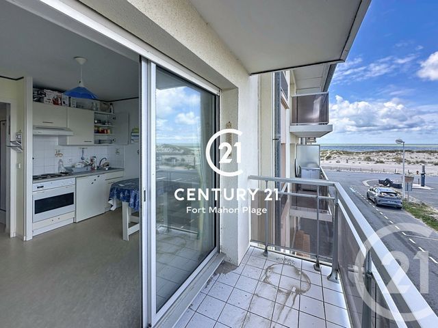Appartement Studio Cabine &agrave; vendre - 1 pi&egrave;ce - 19 m2 - Fort Mahon Plage - 80 - PICARDIE