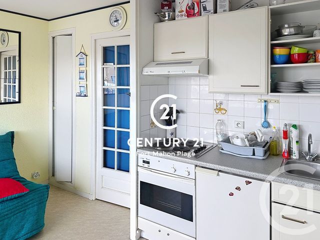 Appartement Studio Cabine &agrave; vendre - 1 pi&egrave;ce - 19 m2 - Fort Mahon Plage - 80 - PICARDIE