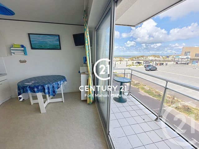 Appartement Studio Cabine &agrave; vendre - 1 pi&egrave;ce - 19 m2 - Fort Mahon Plage - 80 - PICARDIE