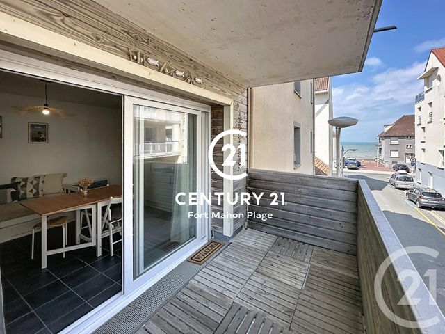 Appartement Studio Cabine &agrave; vendre - 1 pi&egrave;ce - 25 m2 - Fort Mahon Plage - 80 - PICARDIE
