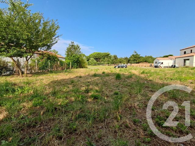 Terrain &agrave; vendre - 436 m2 - Talmont St Hilaire - 85 - PAYS-DE-LOIRE