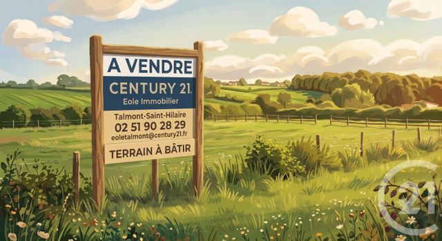 Terrain &agrave; vendre - 436 m2 - Talmont St Hilaire - 85 - PAYS-DE-LOIRE