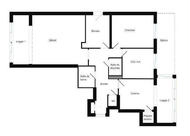 Appartement T4 à vendre - 4 pièces - 82,27 m2 - La Baule - 44 - PAYS-DE-LOIRE