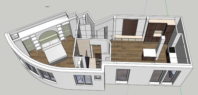 Appartement Loft &agrave; vendre - 2 pi&egrave;ces - 48,50 m2 - La Baule - 44 - PAYS-DE-LOIRE