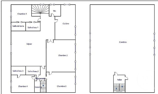 Maison &agrave; vendre - 8 pi&egrave;ces - 492,31 m2 - Moisdon La Riviere - 44 - PAYS-DE-LOIRE