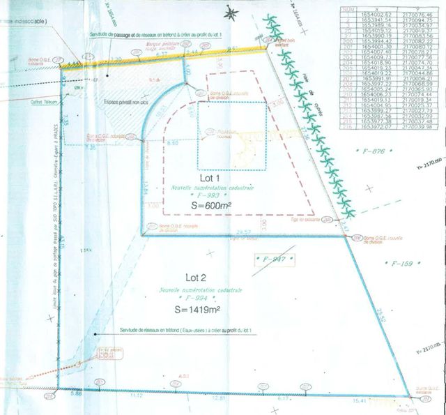 Terrain &agrave; vendre - 2019 m2 - Sournia - 66 - LANGUEDOC-ROUSSILLON