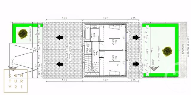 Maison &agrave; vendre - 4 pi&egrave;ces - 92 m2 - Prades - 66 - LANGUEDOC-ROUSSILLON