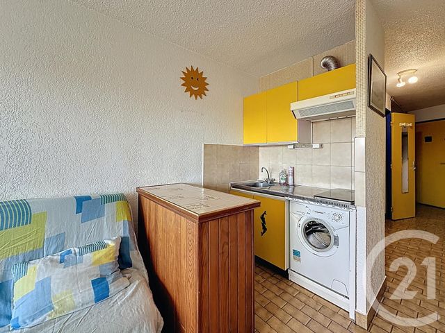 Appartement Studio Cabine &agrave; vendre - 1 pi&egrave;ce - 26,65 m2 - Sete - 34 - LANGUEDOC-ROUSSILLON