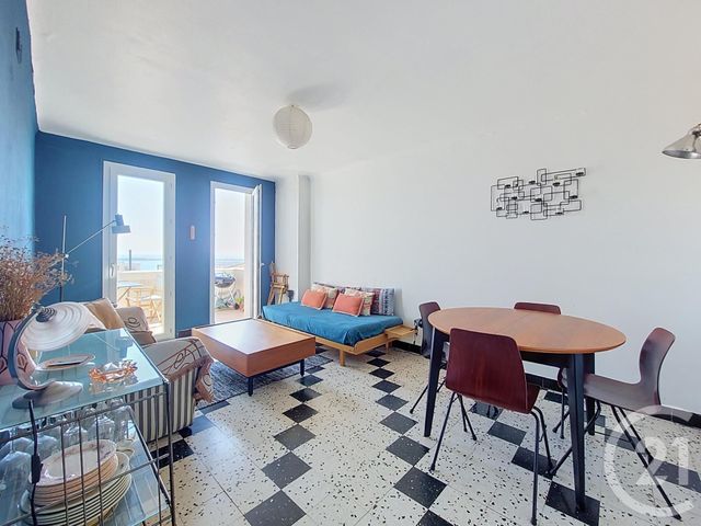 Appartement F2 bis &agrave; vendre - 2 pi&egrave;ces - 55,47 m2 - Sete - 34 - LANGUEDOC-ROUSSILLON