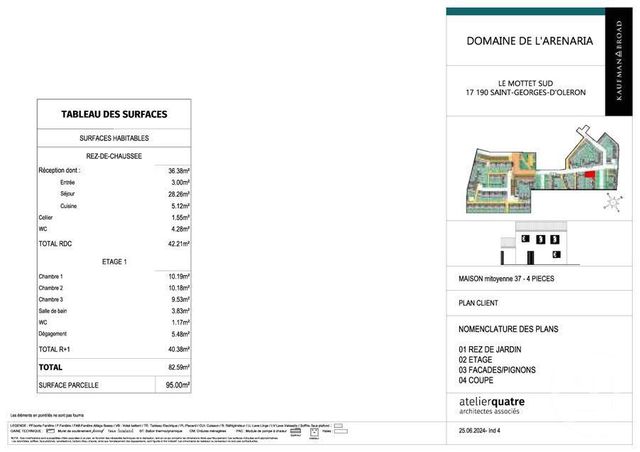 Maison à vendre - 4 pièces - 82,59 m2 - St Georges D Oleron - 17 - POITOU-CHARENTES