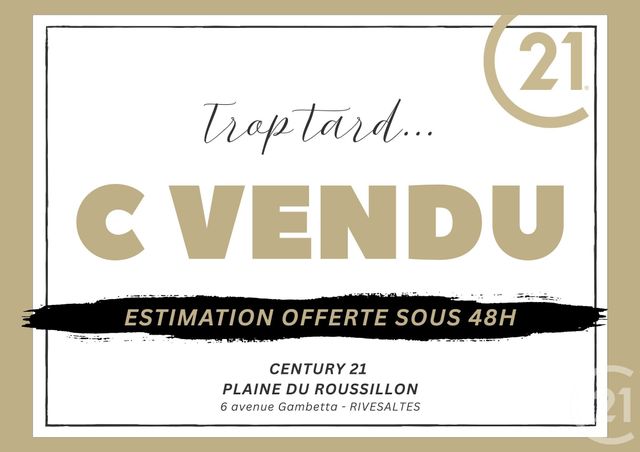 maison - RIVESALTES - 66